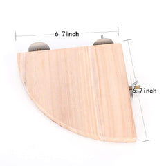 CoscosX escalera-esquina-madera: óptima para trepar y coordinar movimientos