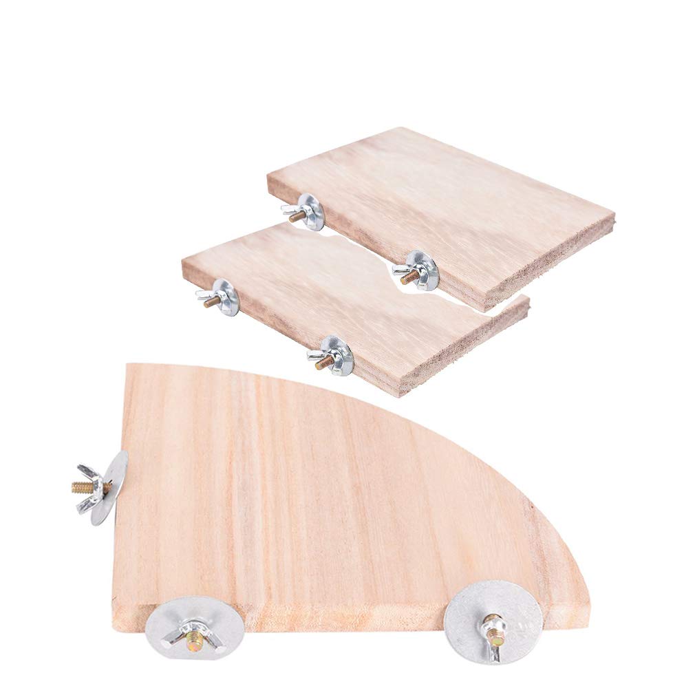 CoscosX percha-jaula-pajaro-madera: fomenta ejercicio y exploración
