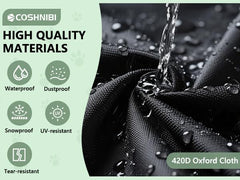 COSHNIBI Cobertura jaula con ventilación para días cálidos.