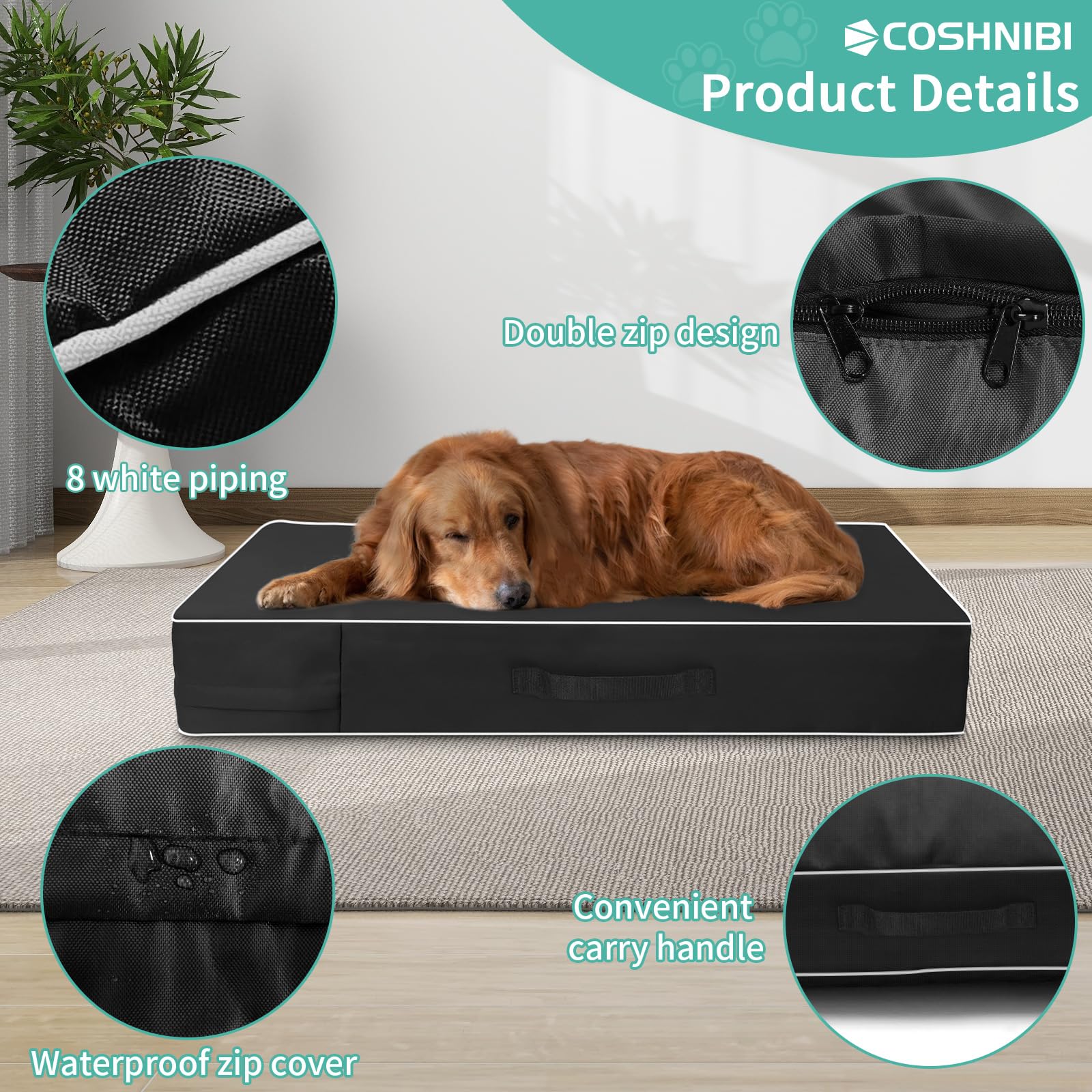 COSHNIBI funda cama perro ideas para usarla en casa