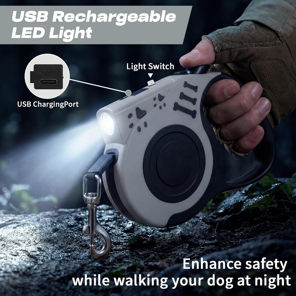 COSOWO luz LED USB recargable para caminatas nocturnas seguras
