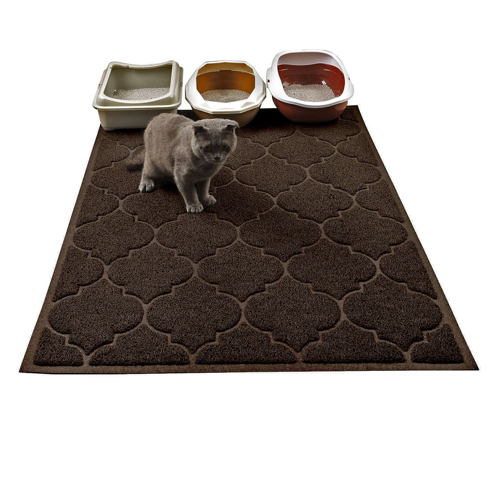 Cosyearn LittleTiger: alfombra 46x35 para capturar la arena de las patas