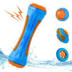 CoubonTail mancuerna: juguete sonoro para entrenamiento y juego al aire libre.