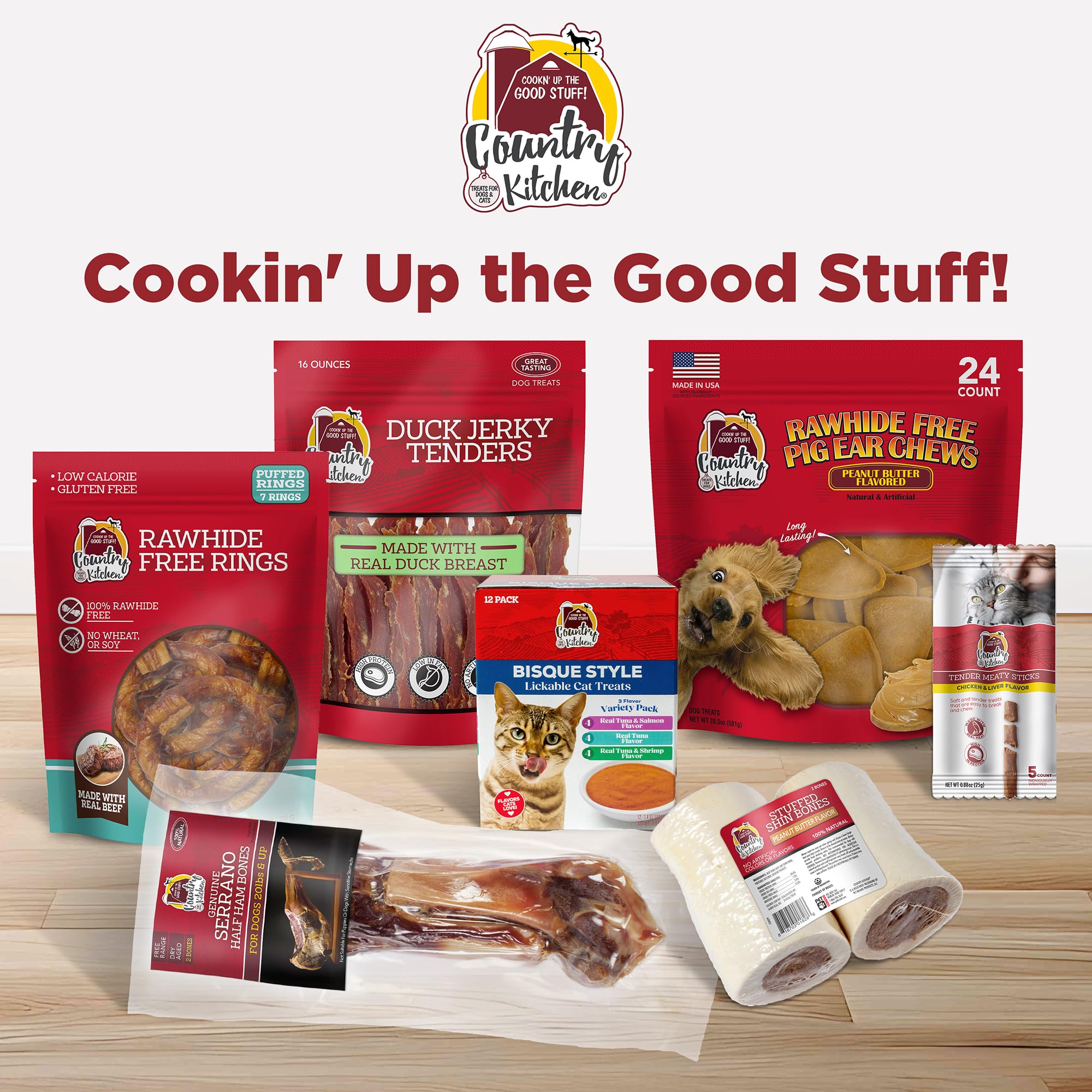 Country Kitchen Bisque para gatos, hidratación suave con alta humedad