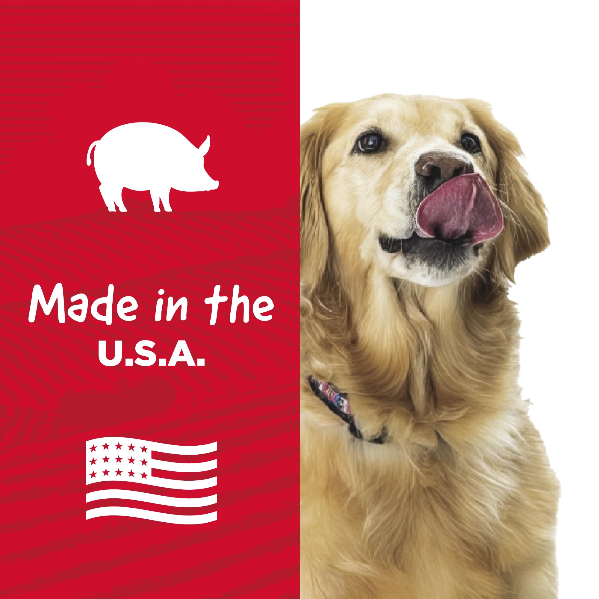 Country Kitchen etiqueta revela sabor mantequilla de cacahuete, atractivo para perros.