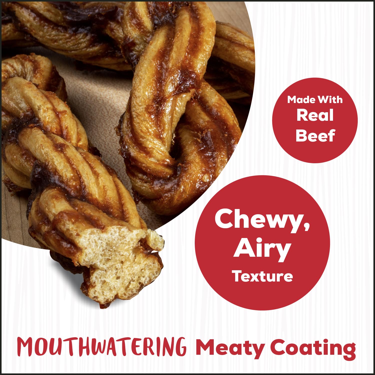 Country Kitchen Twists con carne real: snack sabroso y satisfactorio