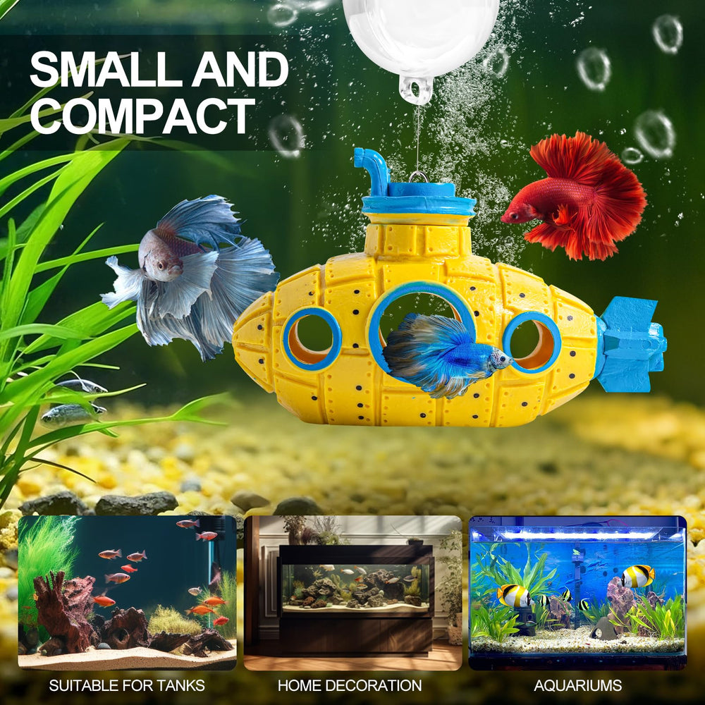CousDUoBe buzo flotante: añade dinamismo y interés visual al acuario.