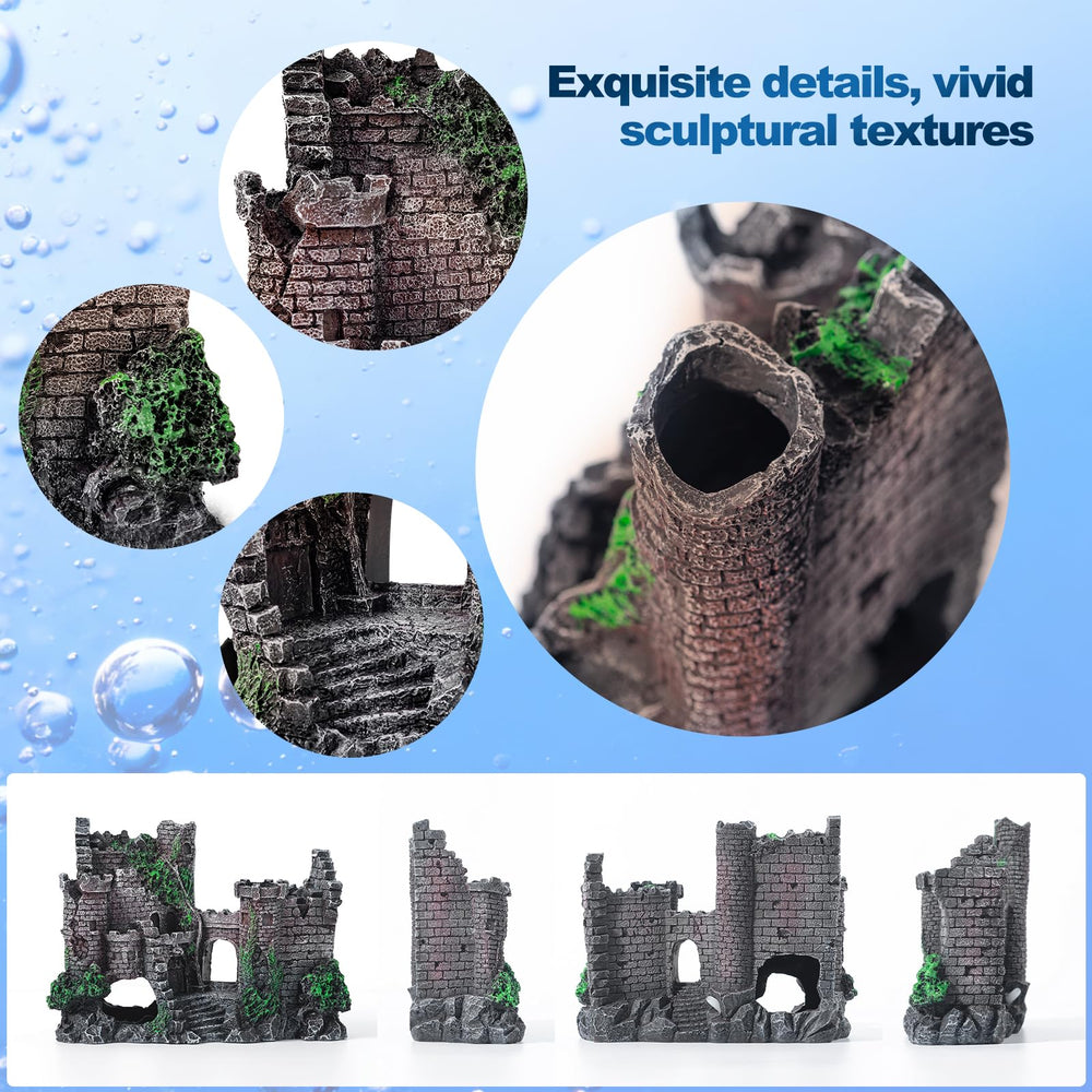 Compatible con tanques de 5 galones o más para flexibilidad del castillo CousDUoBe.