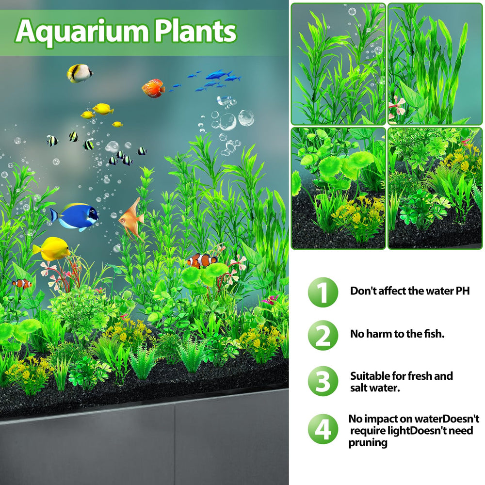 CousDUoBe decoracion de acuario apta para agua dulce y salada