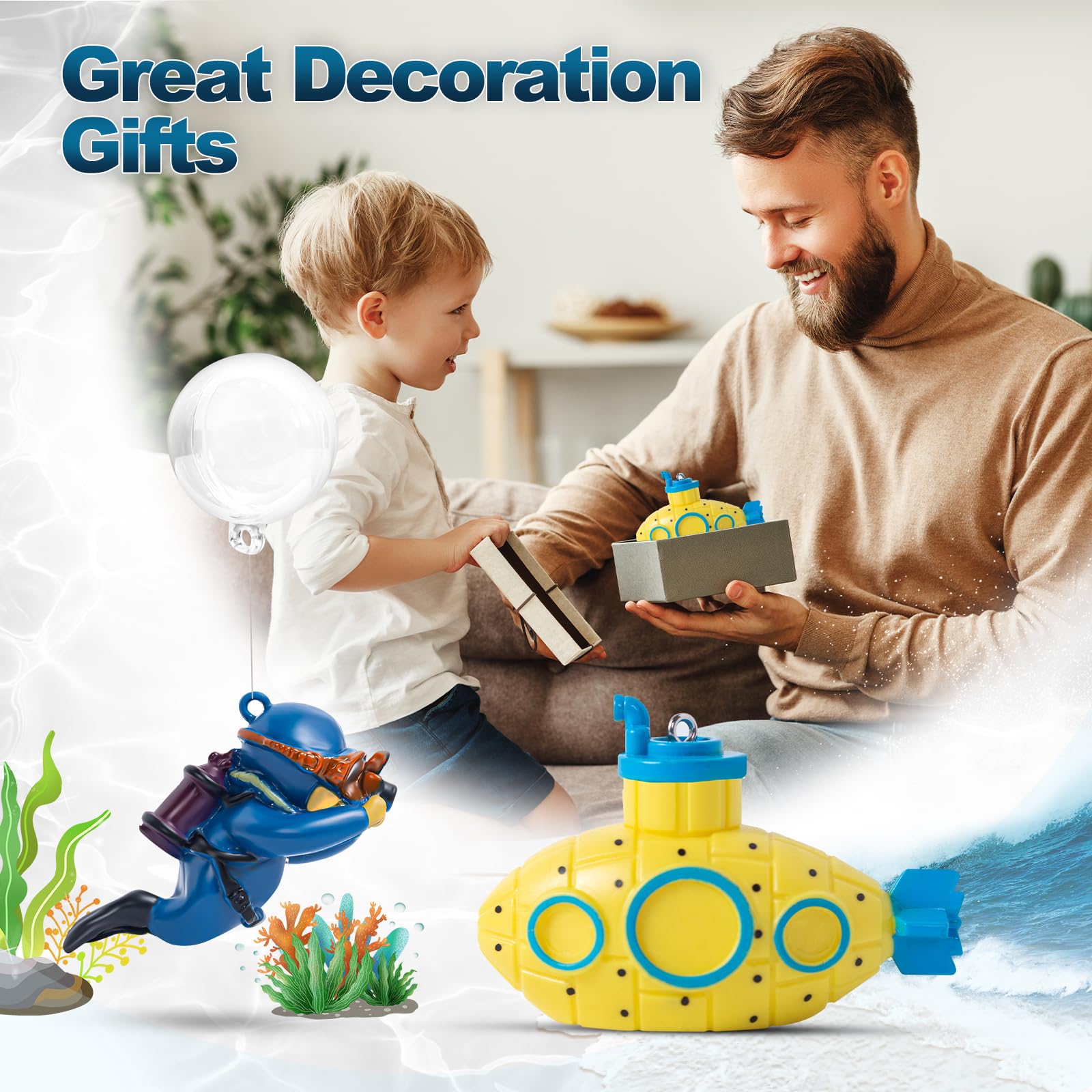 CousDUoBe regalo para acuario, ideal para amantes de peces y decoración.