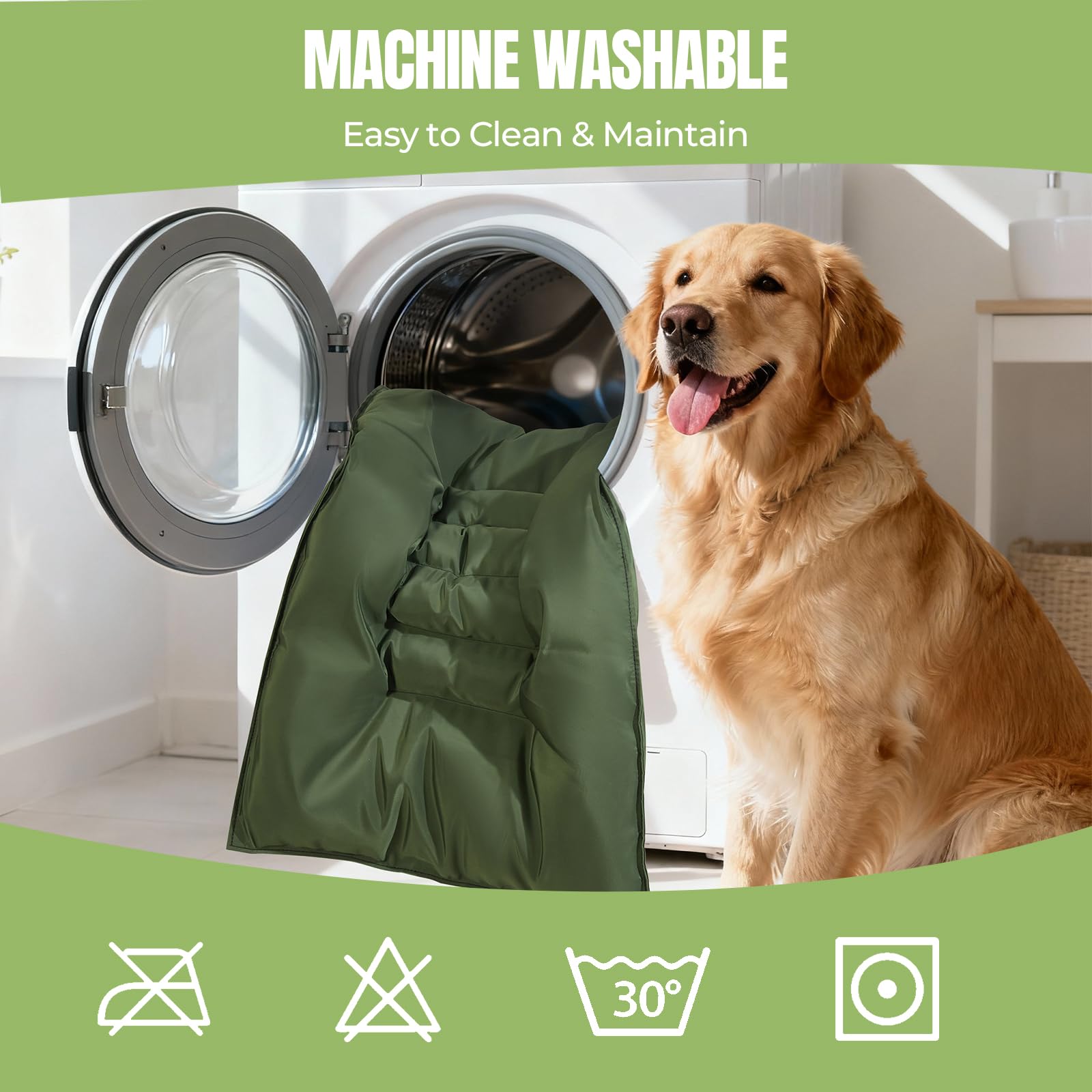 Couzssyhi cama-perro-tamano-mediano-22x35: medida adecuada para perros medianos