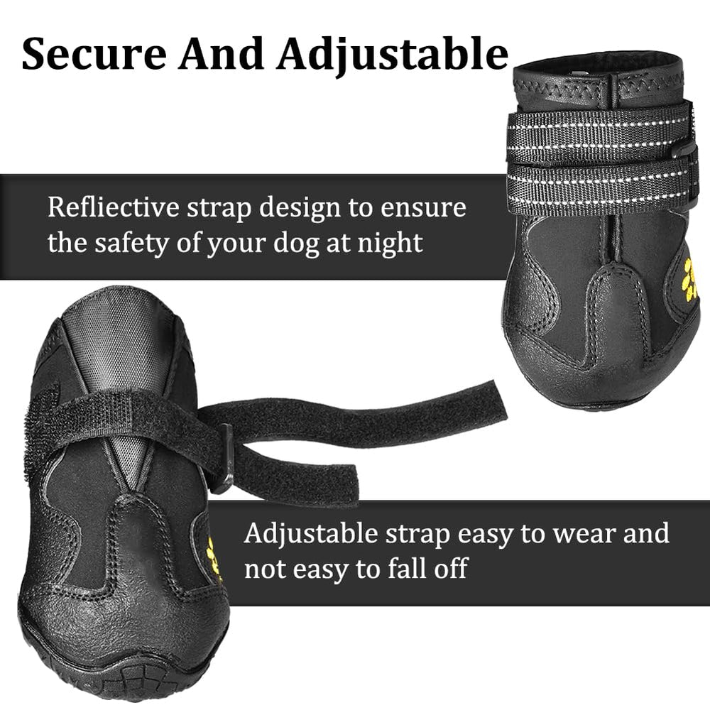 CovertSafe: botas con ajuste reflectante para visibilidad nocturna