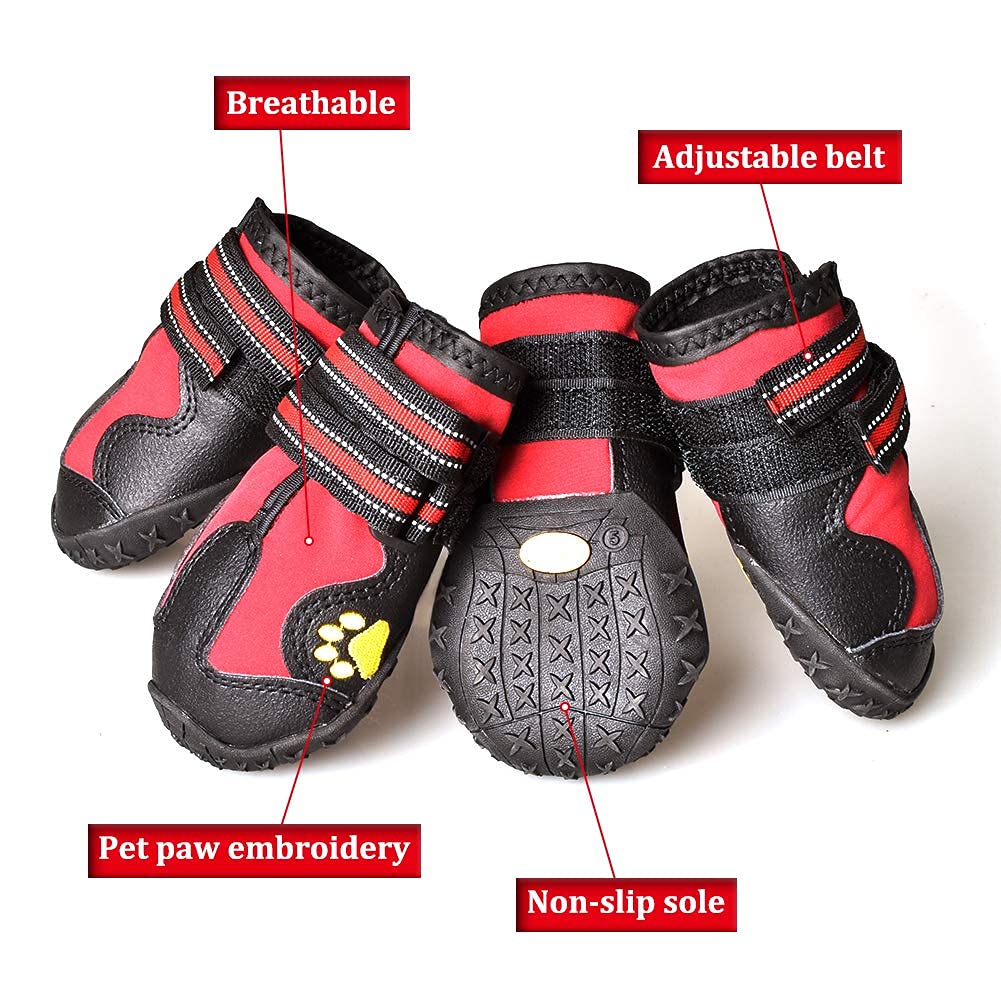 Botas para perros CovertSafe impermeables para uso en exteriores y lluvia.
