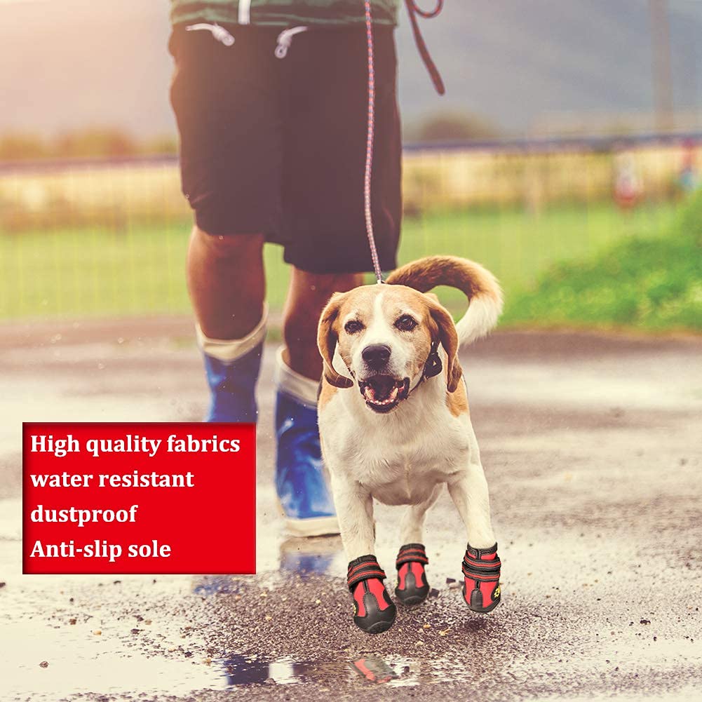 Botas para perros CovertSafe de tamaño mediano a grande para perros activos.