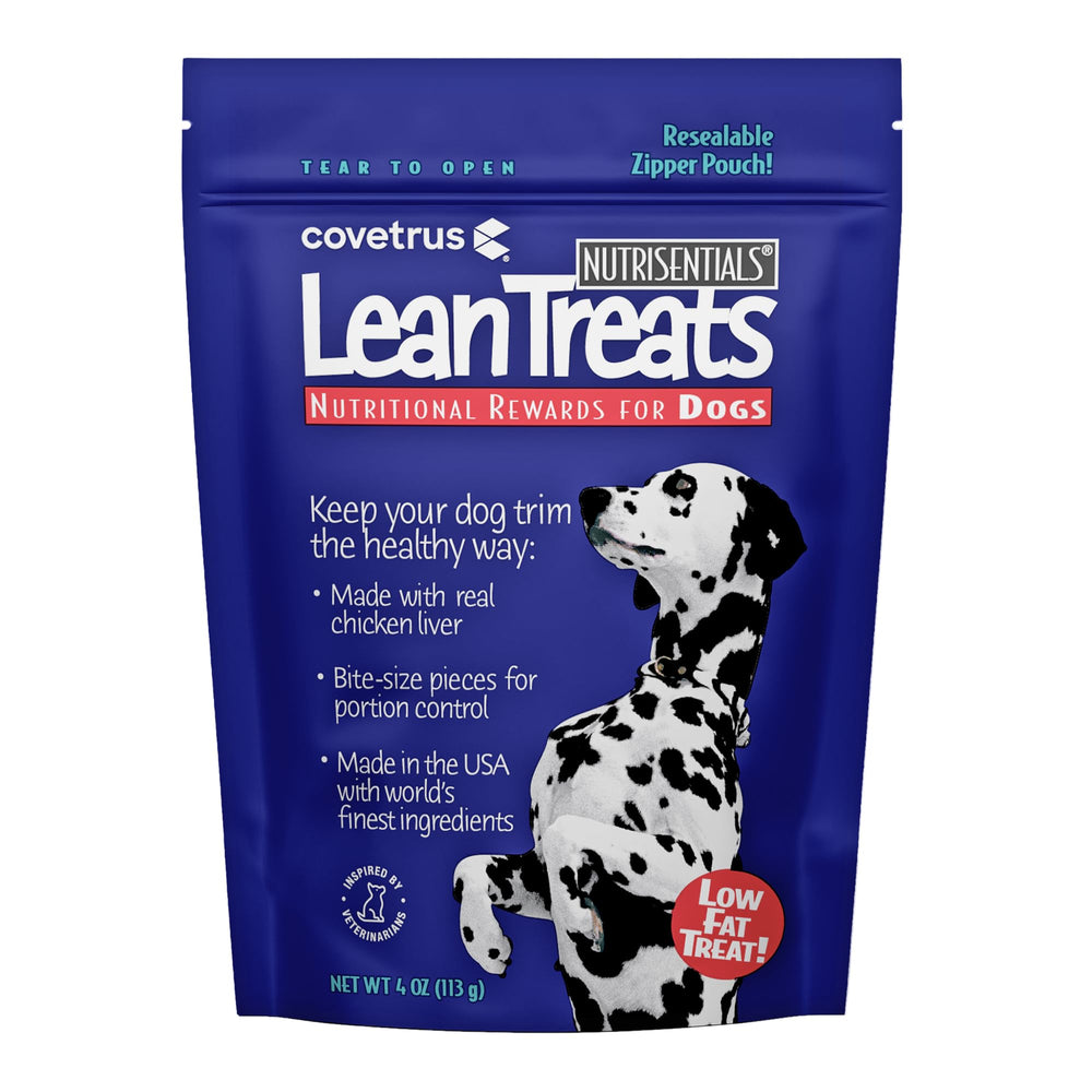 Covetrus Nutrisential Lean Treats: bocados de pollo en tamaño mini, premio ligero para perros.