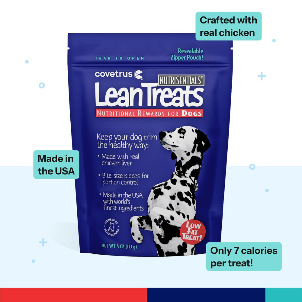Covetrus Nutrisential Lean Treats, hígado de pollo real con sabor auténtico.