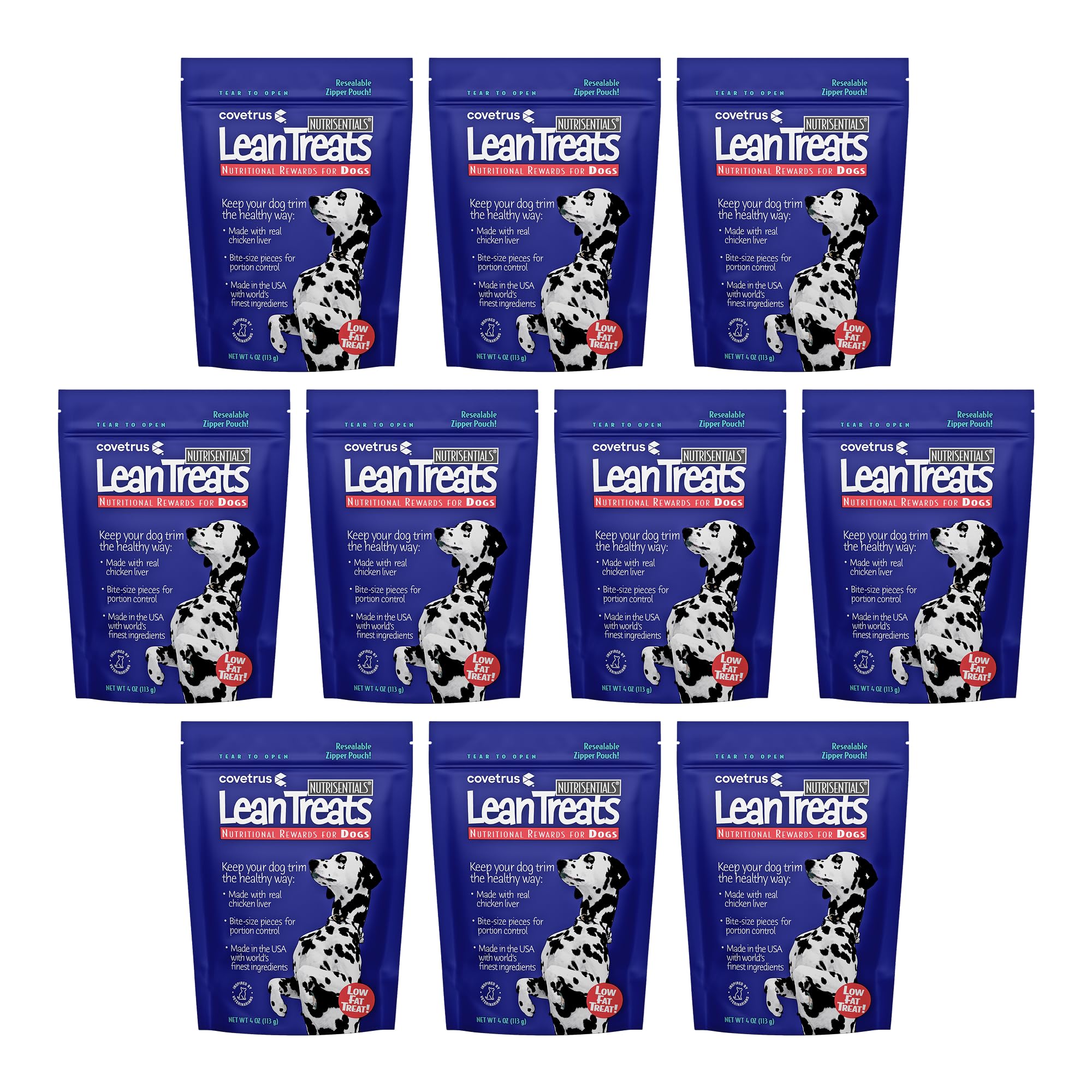 Covetrus Nutrisential Lean Treats, textura suave, fácil de masticar.