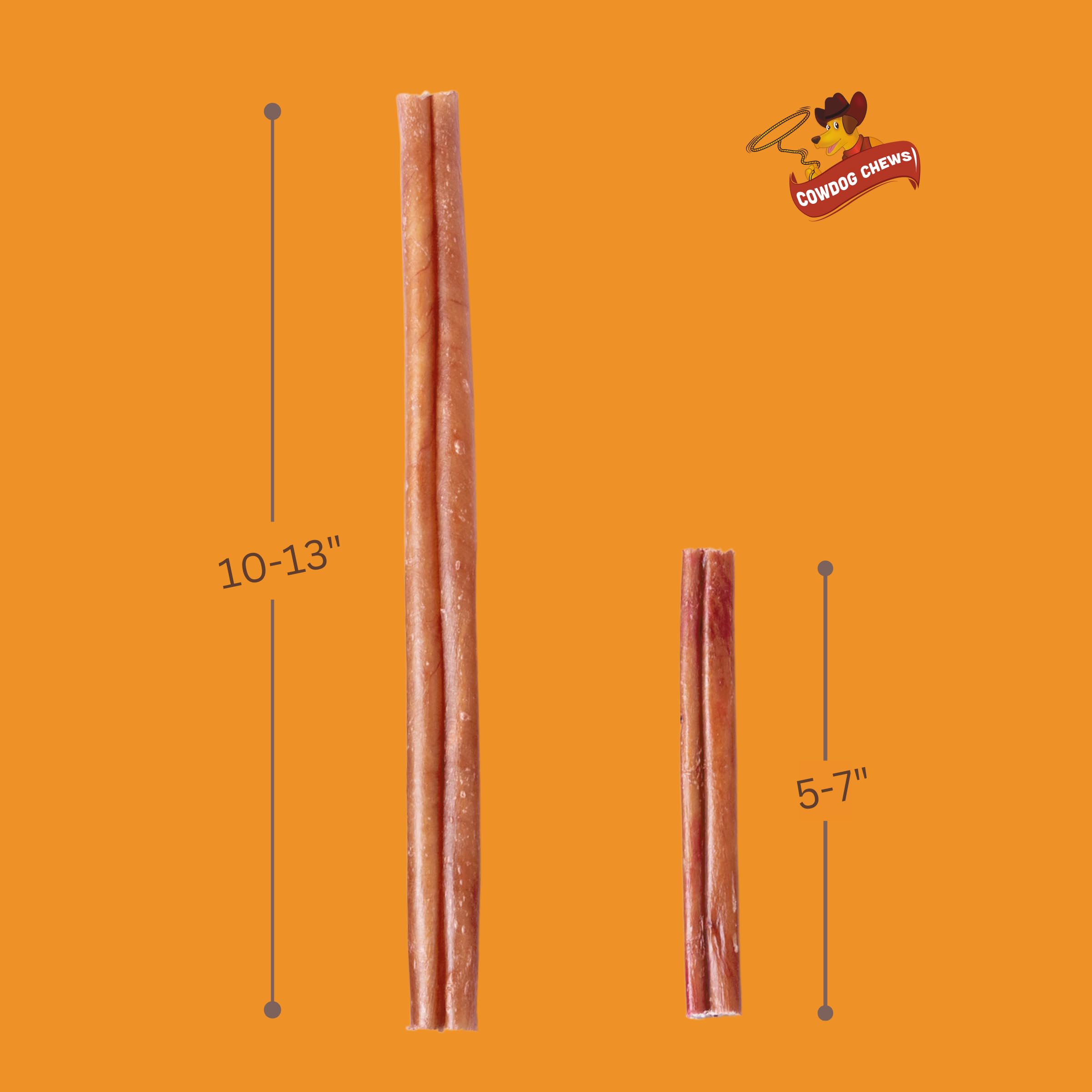 Cowdog Chews Bully Stick colágeno natural y digestible para perros