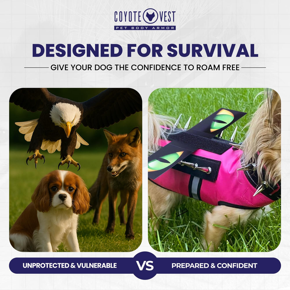 CoyoteVest diseño resistente al agua: visibilidad y durabilidad en condiciones climáticas.