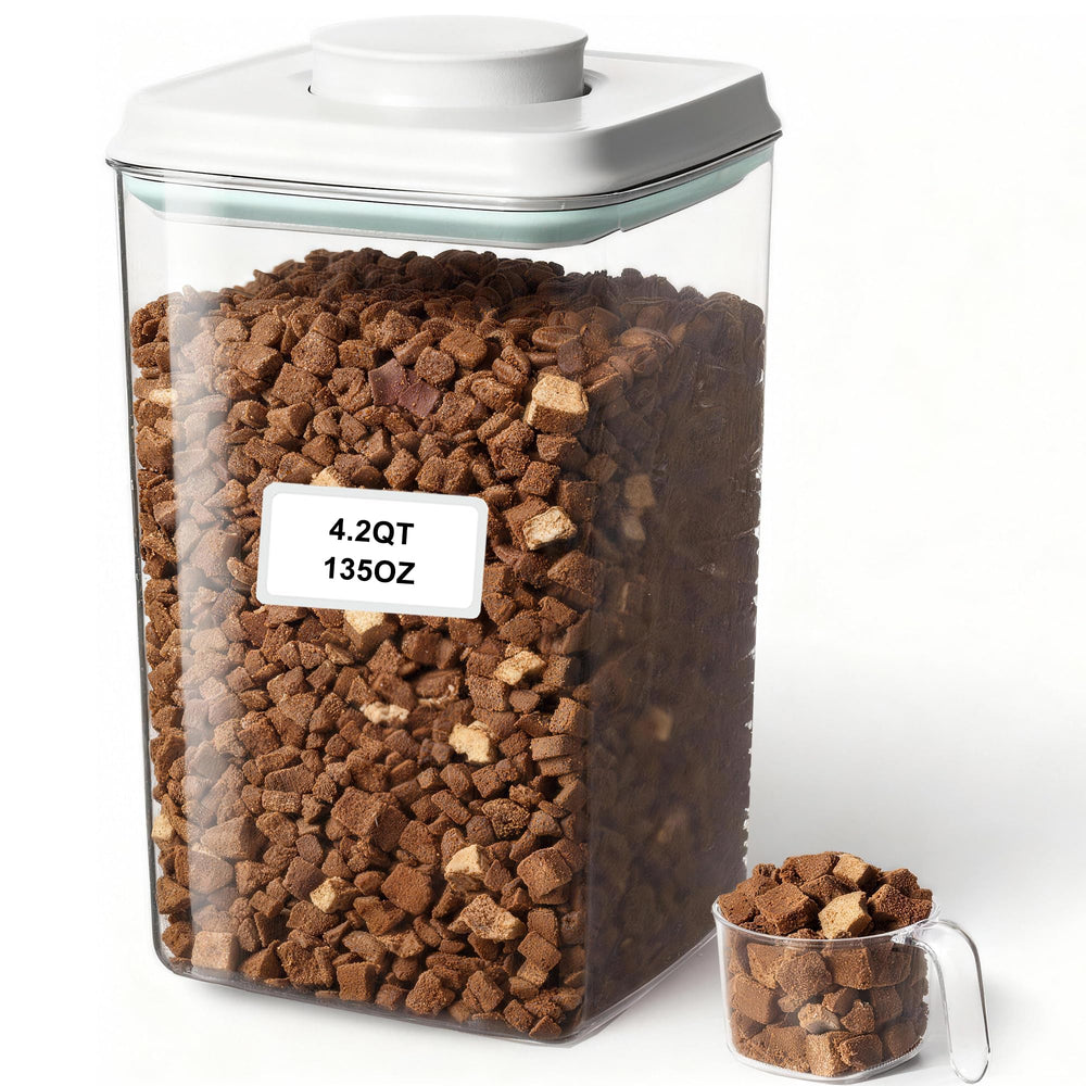 Cozey Daily con tapa pop para perros y gatos facilita un acceso rápido
