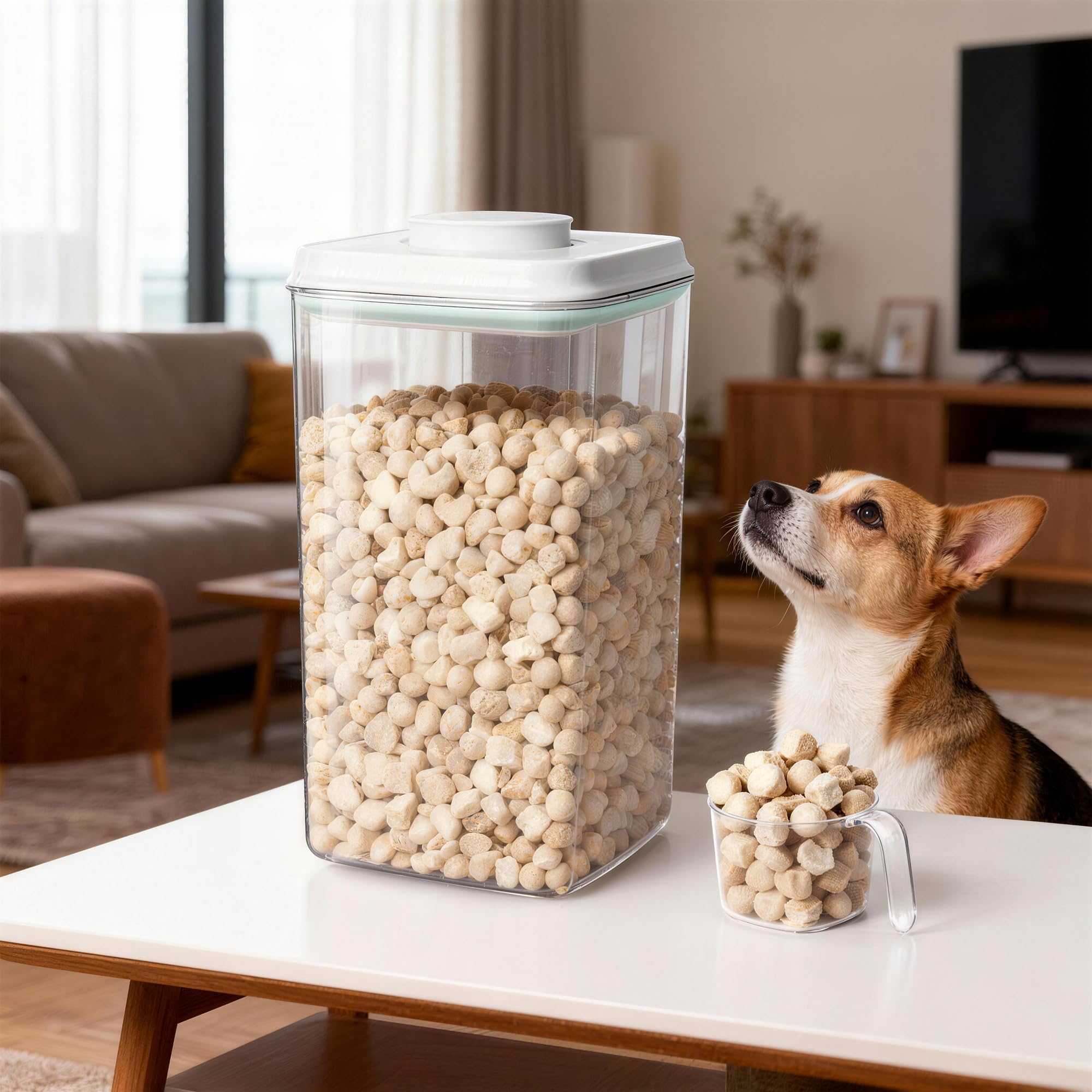 Uso multi mascotas: almacenamiento de diferentes tipos de comida