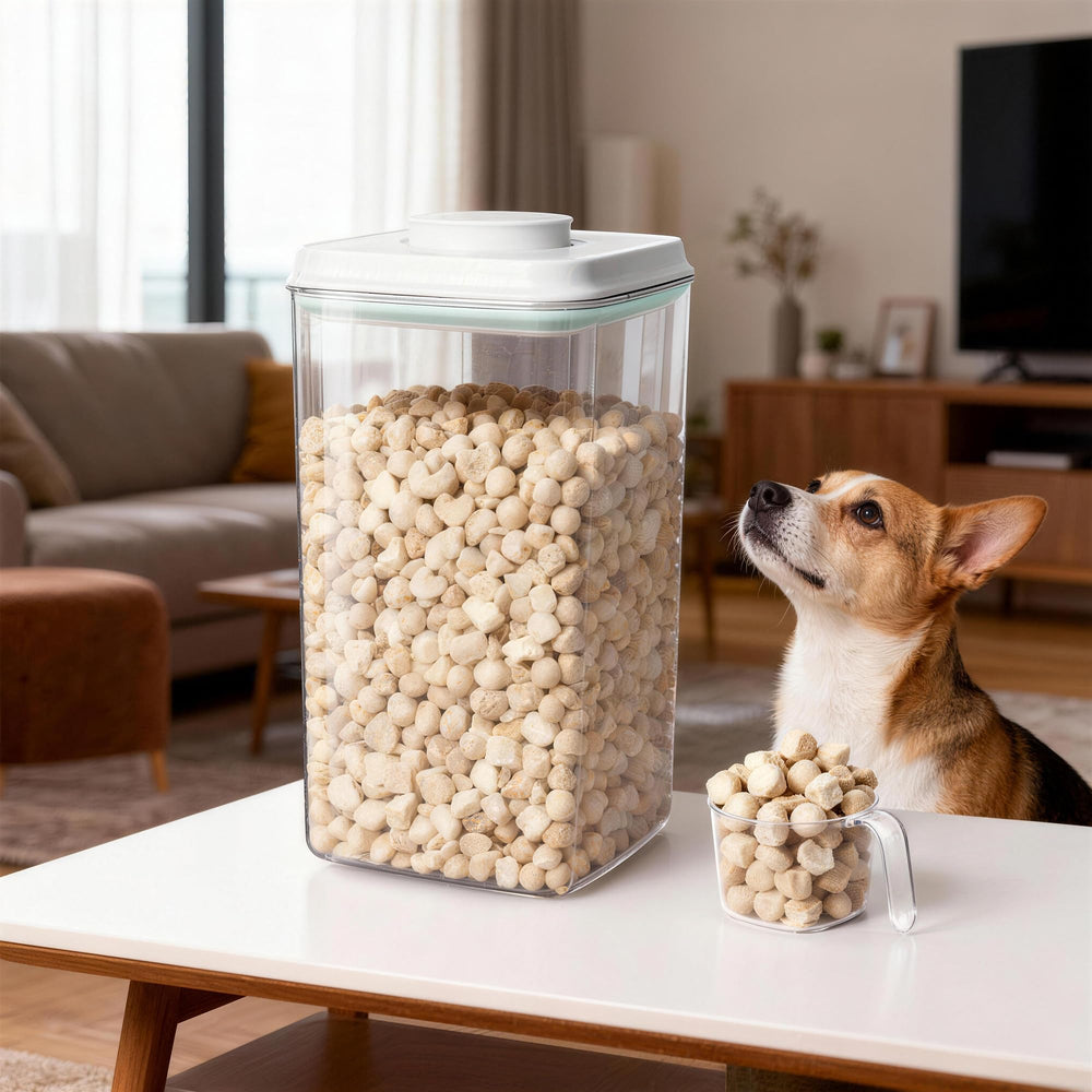 Uso multi mascotas: almacenamiento de diferentes tipos de comida