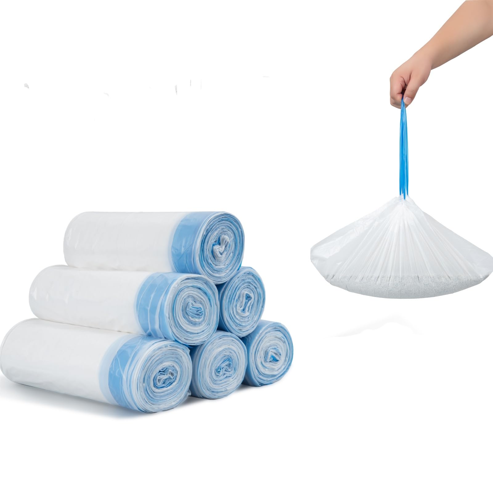 Coziley bolsas para caja de arena con cierre doble evitan derrames