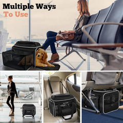 Cozy Cruiser con ruedas 360: movilidad suave y silenciosa en cualquier dirección.