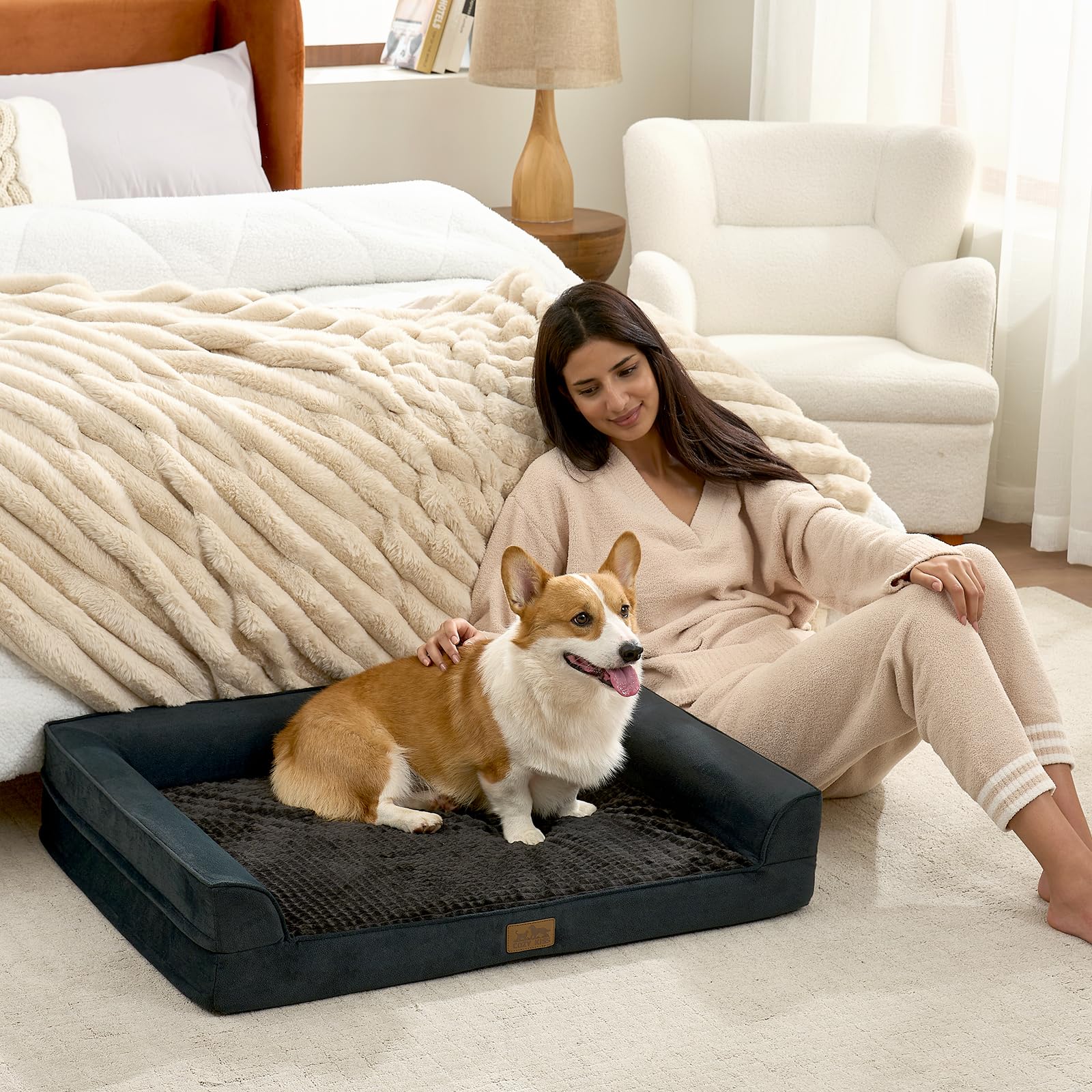 Base antideslizante Cozy Kiss mantiene la cama en su lugar