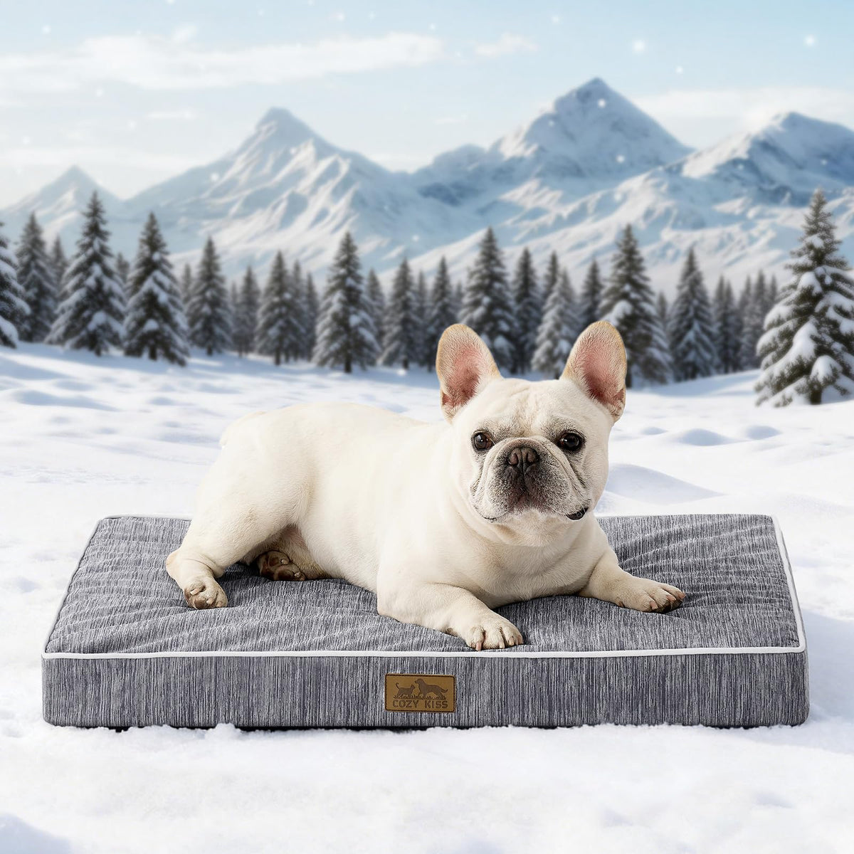 COZY KISS cama para perro en jaula refrescante para días cálidos