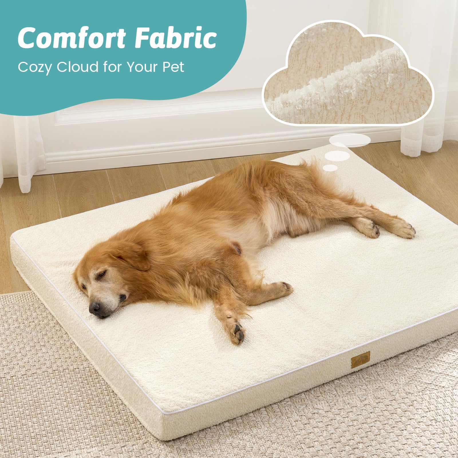 COZY KISS: funda desmontable y lavable para limpieza fácil