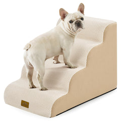 COZY KISS escaleras para perros anchas, ideales para subir a la cama