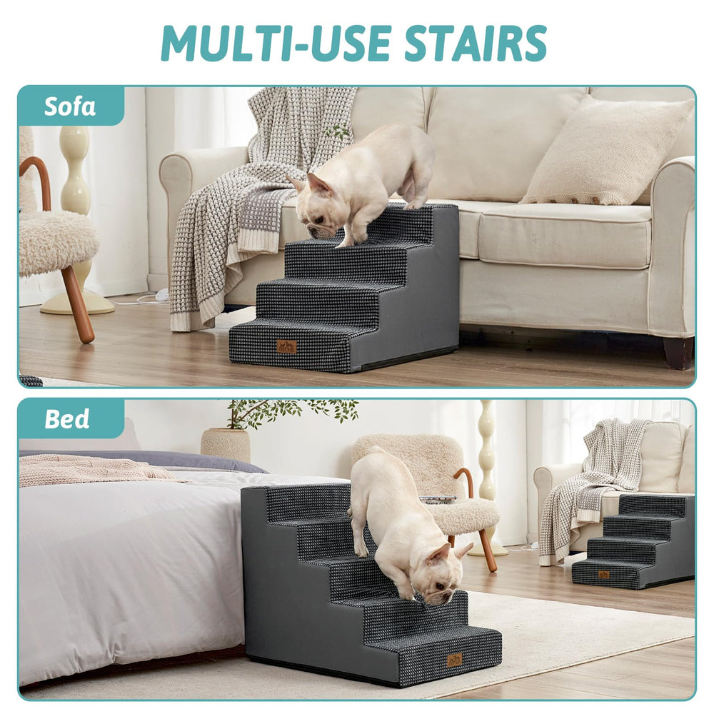 COZY KISS escalera de 3-4 pasos, ideal para sofás bajos