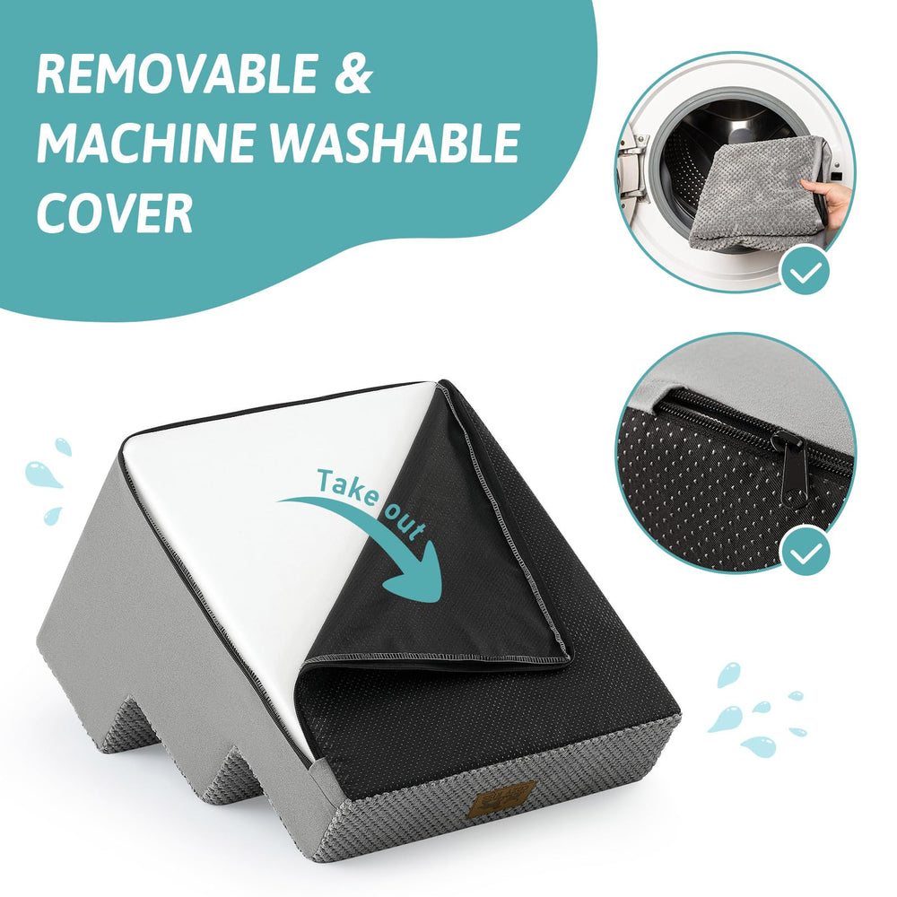 COZY KISS funda lavable con forro impermeable para mantenerla limpia