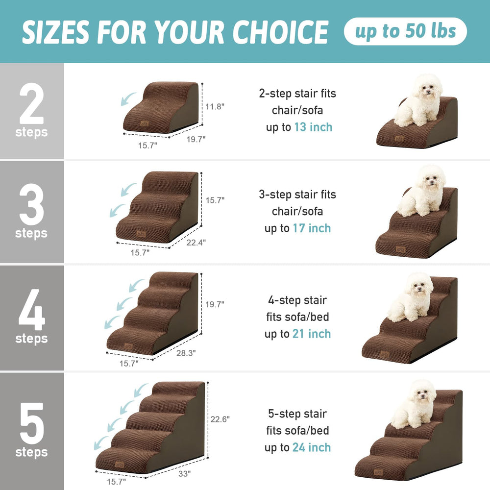 COZY KISS escalera para uso en sofá, superficie estable y curvada