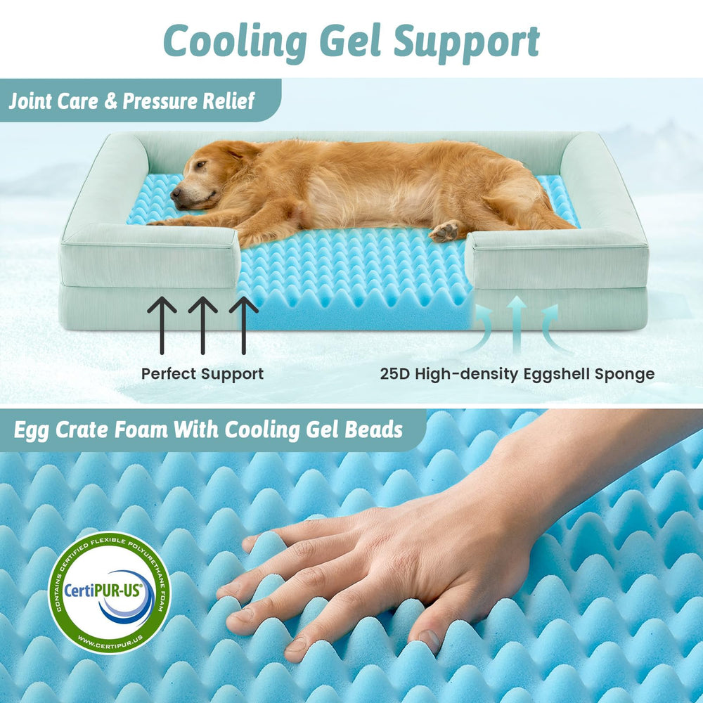 COZY KISS espuma ortopédica de alta densidad: soporte para articulaciones y sueño cómodo