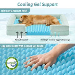 COZY KISS espuma ortopédica de alta densidad: soporte para articulaciones y sueño cómodo