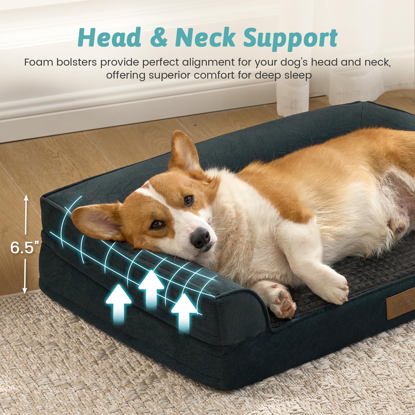 Silla-cama Cozy Kiss con diseño en U para apoyar cabeza y reducir ansiedad