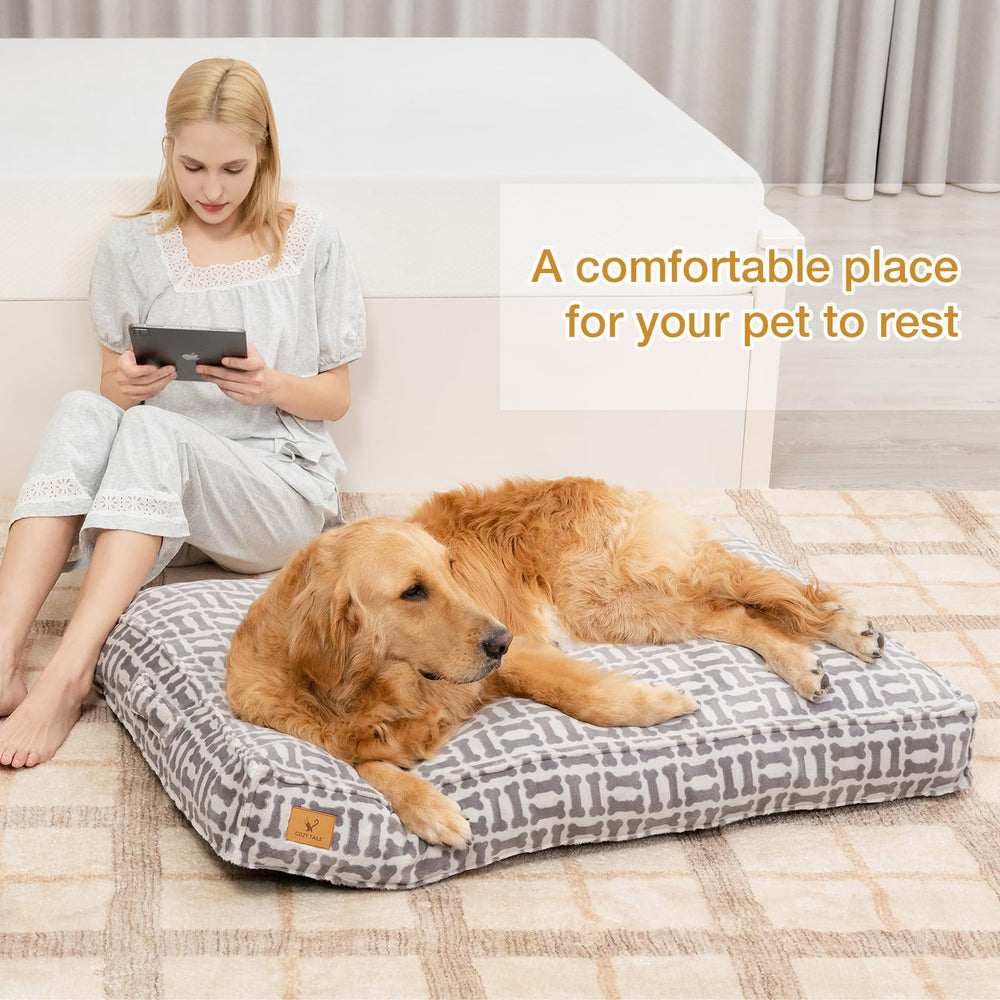 Cama Cozy Tails con funda exterior desmontable y lavable.