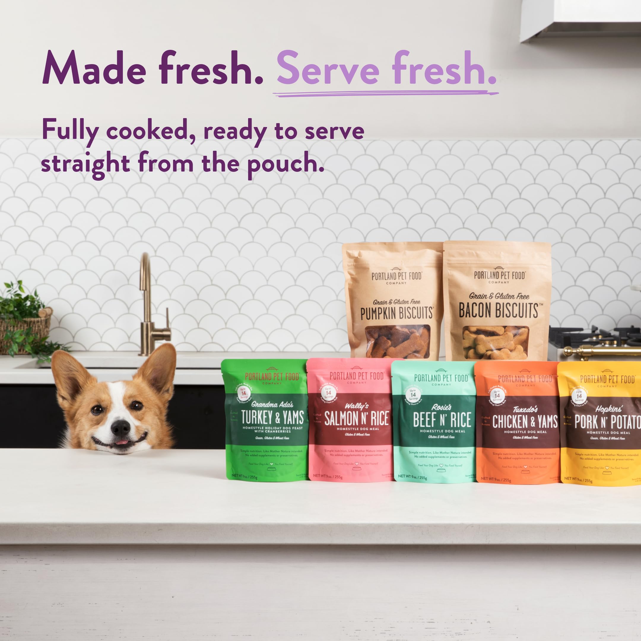 Bolsas Pavo y Boniato de Portland Pet Food Company, opción sabrosa para dieta balanceada