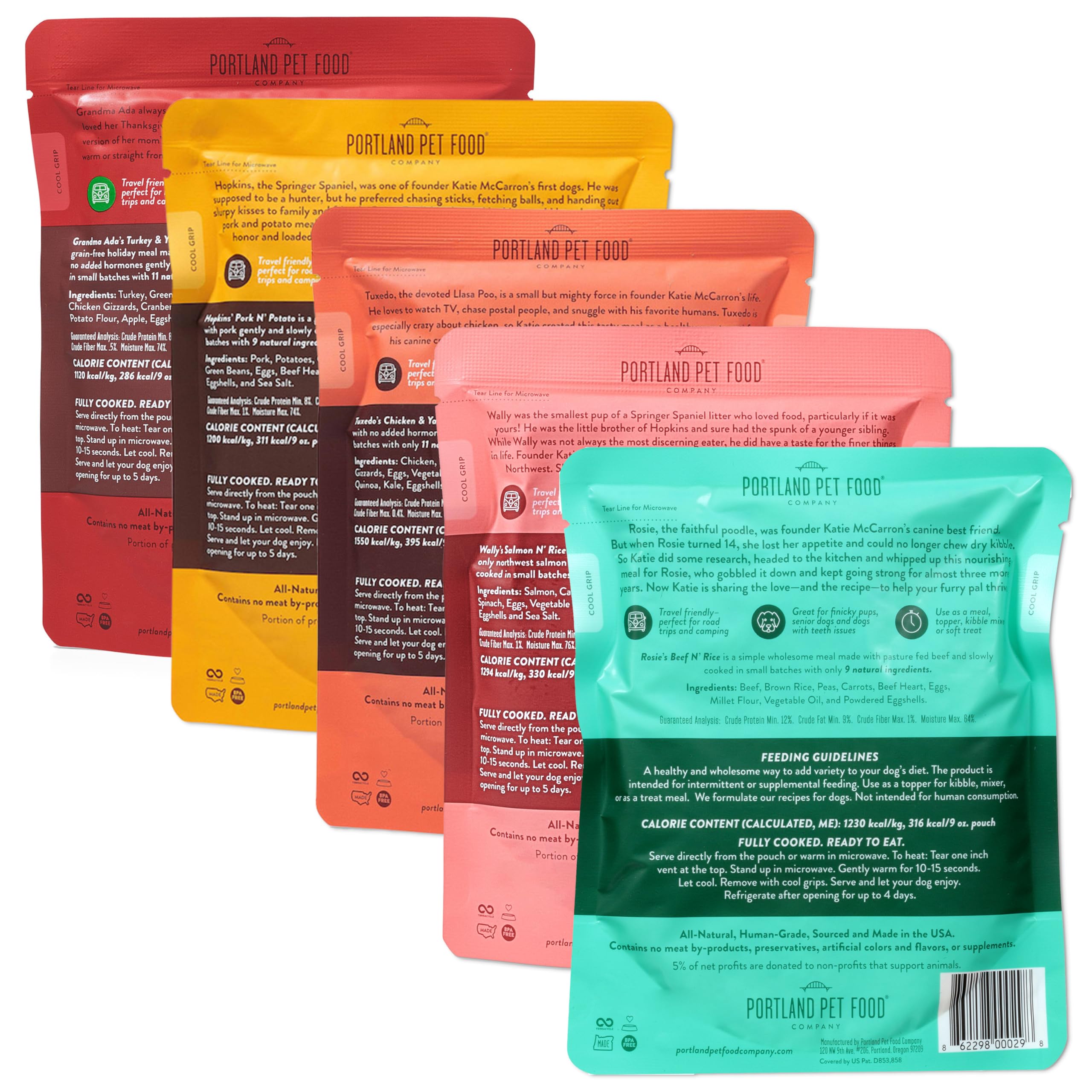 CRAFTED BY HUMANS LOVED BY DOGS: toppers de ingredientes limitados en comida húmeda para incorporar al tazón