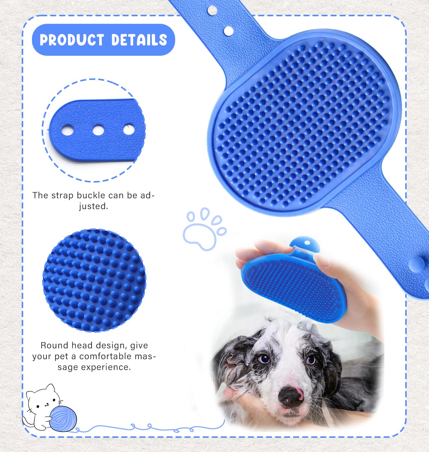 Crafterlife herramientas de cuidado para roedores y gatos mejoran la higiene y la comodidad.