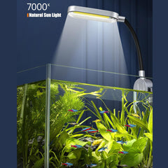 Craftsboys acuario nano 1,5 galones iluminación de diodos COB estable para plantas