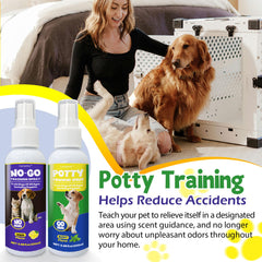 Creimpdoty spray para perros con etiqueta de extractos vegetales.