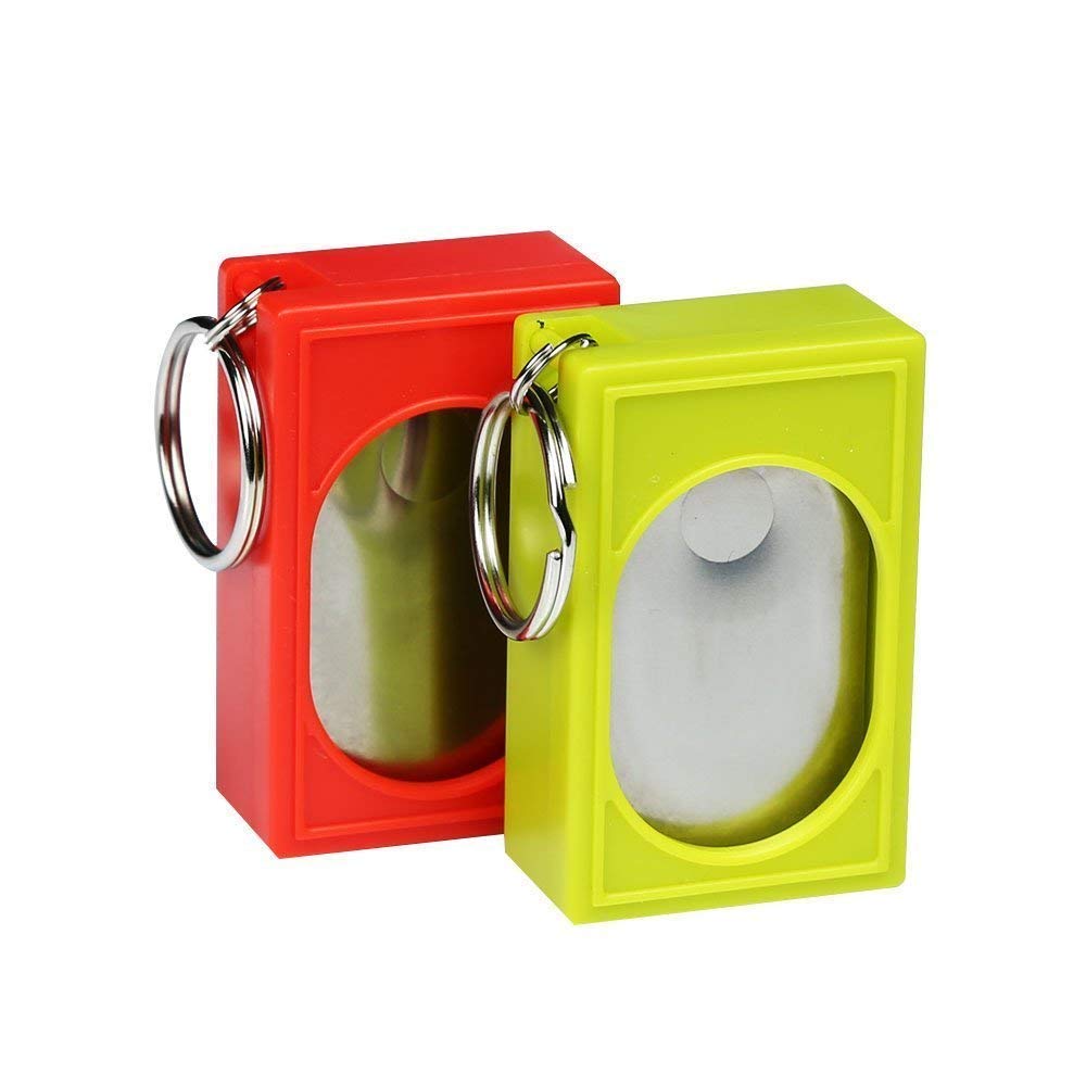CRMADA clic de entrenamiento en caja rojo, práctico para reforzar órdenes y obediencia.