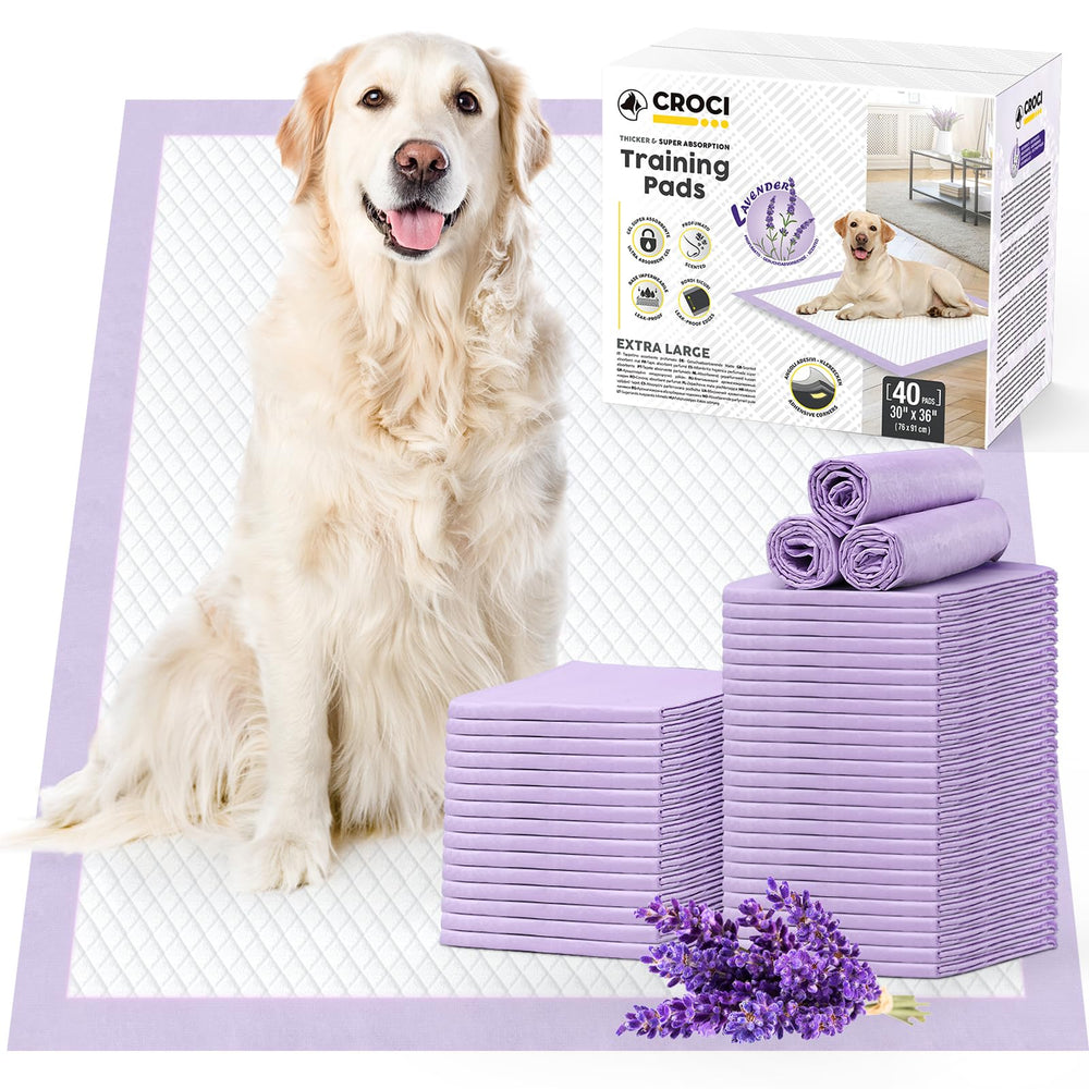 Croci almohadillas extragrandes para perros, vista de embalaje listo para usar.