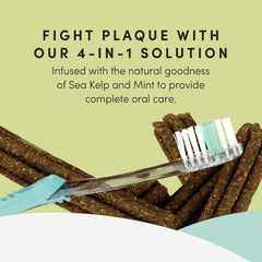 Crumps’ Naturals Plaque Busters Avancée avec algues marines et menthe pour haleine plus fraîche