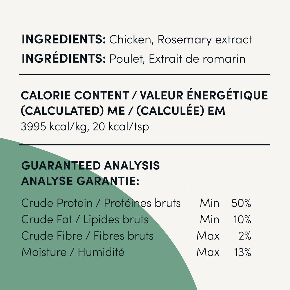 Crumps Naturals mezcla en recetas para perros, aporta proteína y variedad.