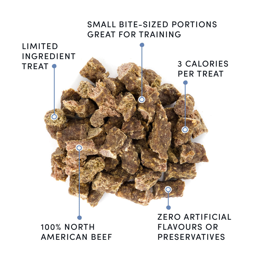 Snack Crumps' Naturals para entrenamiento diario, fácil de usar