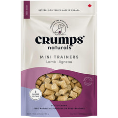 Crumps Naturals Mini Trainers cordero semi-húmedo, ideal para entrenamiento diario.